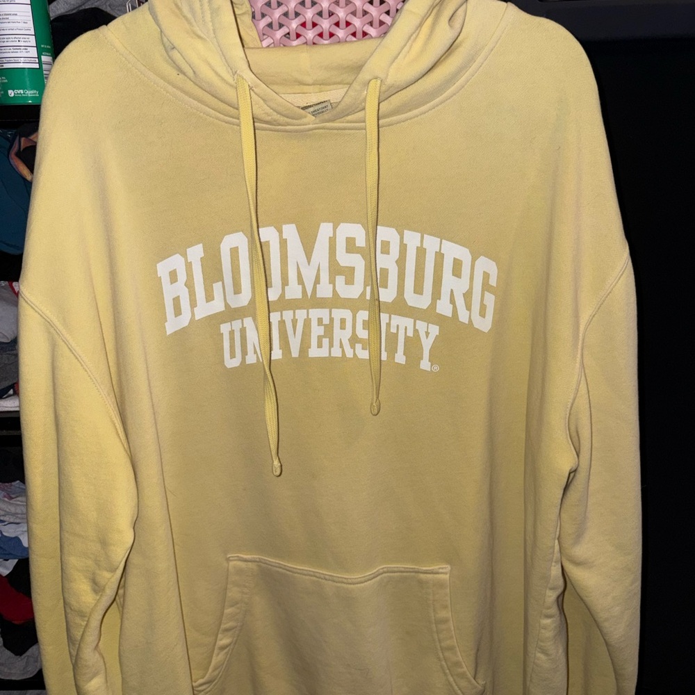 Bloomsburg University Yellow Hoodie